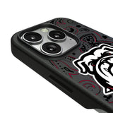 University of Georgia Bulldogs Uga Paisley MagSafe Compatible Phone Case for Apple iPhone