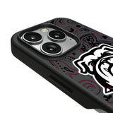 University of Georgia Bulldogs Uga Paisley MagSafe Compatible Phone Case for Apple iPhone