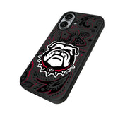 University of Georgia Bulldogs Uga Paisley MagSafe Compatible Phone Case for Apple iPhone