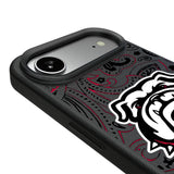 University of Georgia Bulldogs Uga Paisley MagSafe Compatible Phone Case for Apple iPhone