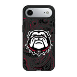 University of Georgia Bulldogs Uga Paisley MagSafe Compatible Phone Case for Apple iPhone