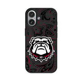 University of Georgia Bulldogs Uga Paisley MagSafe Compatible Phone Case for Apple iPhone
