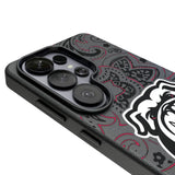 University of Georgia Bulldogs Uga Paisley MagSafe Compatible Phone Case for Samsung Galaxy