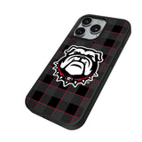University of Georgia Bulldogs Uga Plaid MagSafe Compatible Phone Case for Apple iPhone