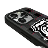 University of Georgia Bulldogs Uga Plaid MagSafe Compatible Phone Case for Apple iPhone