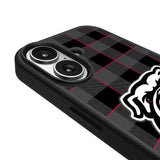 University of Georgia Bulldogs Uga Plaid MagSafe Compatible Phone Case for Apple iPhone
