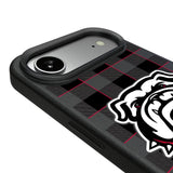 University of Georgia Bulldogs Uga Plaid MagSafe Compatible Phone Case for Apple iPhone