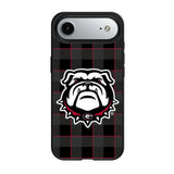 University of Georgia Bulldogs Uga Plaid MagSafe Compatible Phone Case for Apple iPhone