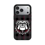 University of Georgia Bulldogs Uga Plaid MagSafe Compatible Phone Case for Apple iPhone