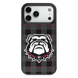 University of Georgia Bulldogs Uga Plaid MagSafe Compatible Phone Case for Apple iPhone