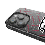 University of Georgia Bulldogs Uga Quadtile Black Bling Phone Case for Apple iPhone