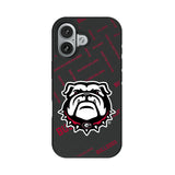 University of Georgia Bulldogs Uga Quadtile Bump Phone Case for Apple iPhone
