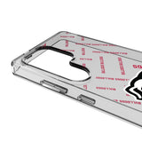 University of Georgia Bulldogs Uga Quadtile Clear Phone Case for Samsung Galaxy