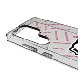 University of Georgia Bulldogs Uga Quadtile Clear Phone Case for Samsung Galaxy