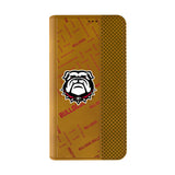 University of Georgia Bulldogs Uga Quadtile Folio Phone Case for Apple iPhone