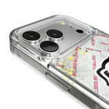 University of Georgia Bulldogs Uga Quadtile Glitter Phone Case for Apple iPhone
