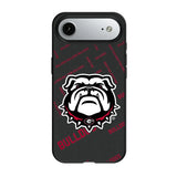 University of Georgia Bulldogs Uga Quadtile MagSafe Compatible Phone Case for Apple iPhone