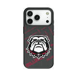 University of Georgia Bulldogs Uga Quadtile MagSafe Compatible Phone Case for Apple iPhone