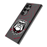 University of Georgia Bulldogs Uga Quadtile MagSafe Compatible Phone Case for Samsung Galaxy