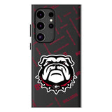 University of Georgia Bulldogs Uga Quadtile MagSafe Compatible Phone Case for Samsung Galaxy