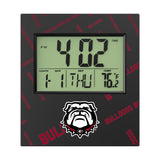 University of Georgia Bulldogs Uga Quadtile Wall Clock
