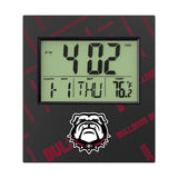 University of Georgia Bulldogs Uga Quadtile Wall Clock