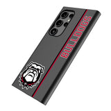 University of Georgia Bulldogs Uga Sidebar MagSafe Compatible Phone Case for Samsung Galaxy