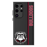 University of Georgia Bulldogs Uga Sidebar MagSafe Compatible Phone Case for Samsung Galaxy