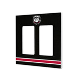 University of Georgia Bulldogs Uga Stripe Hidden-Screw Light Switch Plate