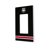 University of Georgia Bulldogs Uga Stripe Hidden-Screw Light Switch Plate