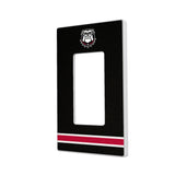 University of Georgia Bulldogs Uga Stripe Hidden-Screw Light Switch Plate