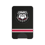 University of Georgia Bulldogs Uga Stripe PopSockets MagSafe-Compatible PopWallet+