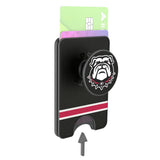 University of Georgia Bulldogs Uga Stripe PopSockets MagSafe-Compatible PopWallet+