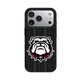 University of Georgia Bulldogs Uga Text Backdrop MagSafe Compatible Phone Case for Apple iPhone