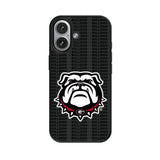 University of Georgia Bulldogs Uga Text Backdrop MagSafe Compatible Phone Case for Apple iPhone
