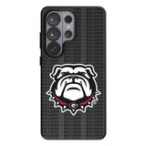 University of Georgia Bulldogs Uga Text Backdrop MagSafe Compatible Phone Case for Samsung Galaxy