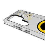 University of Iowa Hawkeyes Confetti Clear Phone Case for Samsung Galaxy