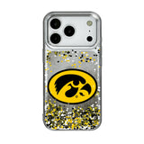 University of Iowa Hawkeyes Confetti Glitter Phone Case for Apple iPhone