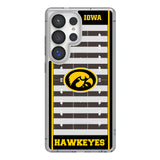 University of Iowa Hawkeyes Field Clear Phone Case for Samsung Galaxy