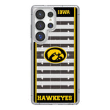 University of Iowa Hawkeyes Field Clear Phone Case for Samsung Galaxy