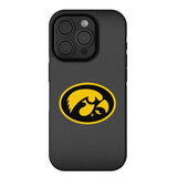 University of Iowa Hawkeyes Linen Bump Phone Case for Apple iPhone