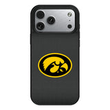 University of Iowa Hawkeyes Linen MagSafe Compatible Phone Case for Apple iPhone