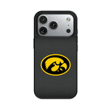 University of Iowa Hawkeyes Linen MagSafe Compatible Phone Case for Apple iPhone