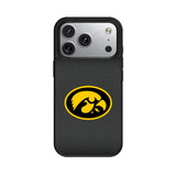 University of Iowa Hawkeyes Linen MagSafe Compatible Phone Case for Apple iPhone