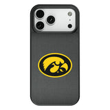 University of Iowa Hawkeyes Linen MagSafe Compatible Phone Case for Apple iPhone
