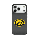 University of Iowa Hawkeyes Linen MagSafe Compatible Phone Case for Apple iPhone