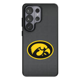 University of Iowa Hawkeyes Linen MagSafe Compatible Phone Case for Samsung Galaxy