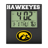 University of Iowa Hawkeyes Linen Wall Clock