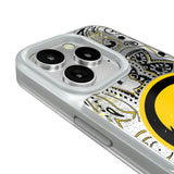 University of Iowa Hawkeyes Paisley Glitter Phone Case for Apple iPhone