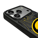 University of Iowa Hawkeyes Paisley MagSafe Compatible Phone Case for Apple iPhone